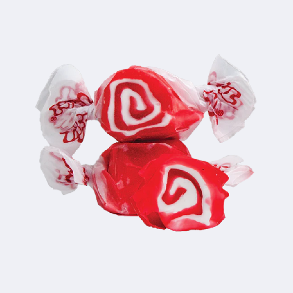 Salt Water Taffy Red Licorice Swirl, Vancouver Online Candy and Stuffed Animal Shop