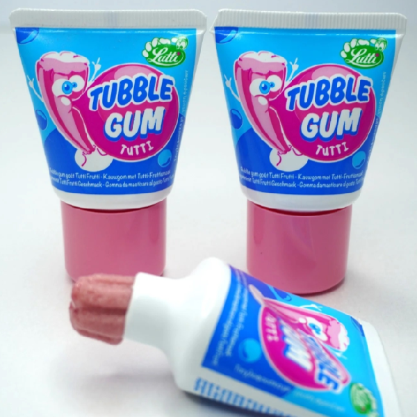 Lutti Tubble Gum Tutti Frutti 35g, Vancouver Online Candy and Stuffed Animal Shop