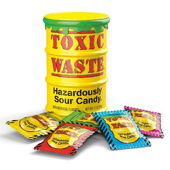 Toxic Waste Red Drum 42g, Vancouver Online Candy and Stuffed Animal Shop