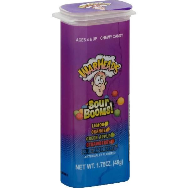 Warheads Sour Booms Assorted Flavors, Vancouver Online Candy and Stuffed Animal Shop